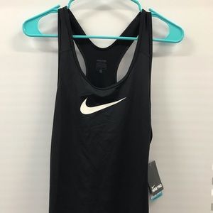 Nike black racerback tank